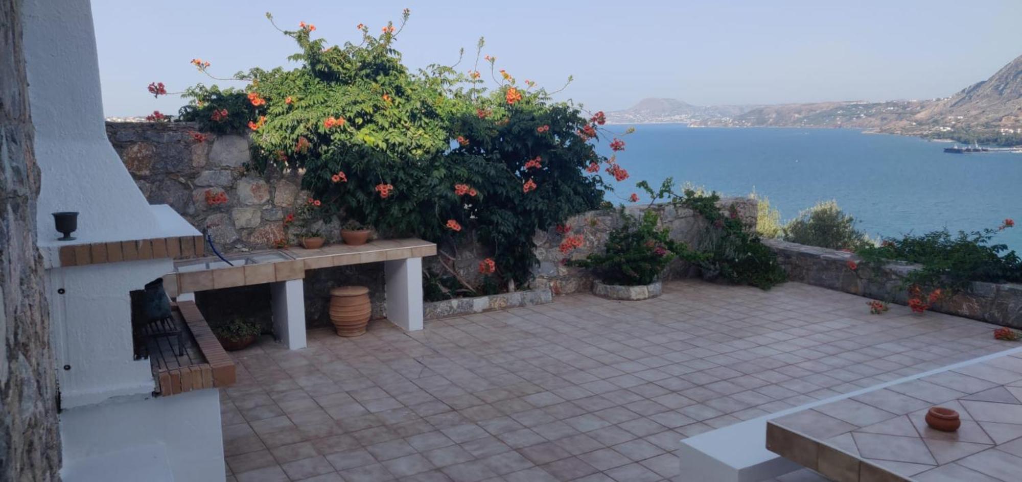 Panoramic Seaview Holiday House Souda Exterior photo